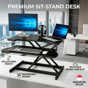 Ergonomic Standing Desk Standing Desk Converter Lifting Laptop table Computer Table Adjustable Height Laptop Stand