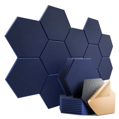 แผ่นโฟมเก็บเสียง 3D 100 แผ่น/แพ็ค กันไฟลาม 30x30x0.9cm พร้อมแผ่นรองกาว สำหรับห้องเสียงและห้องตั้งเครื่องเสียง