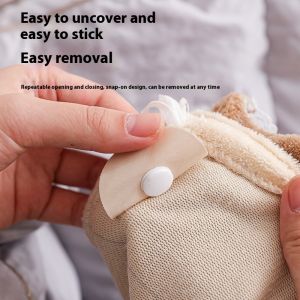 Duvet chống thay đổi khóa Quilt cố định tiện ích Kim Miễn phí an toàn vô hình chống trượt Quilt đặc biệt cúc bấm không thay đổi