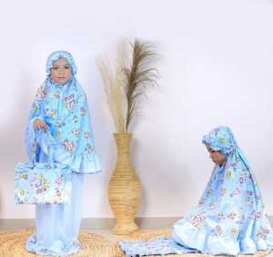 RJBANDUNG-Mukena Anak Perempuan-Mukena Anak Karakter Motif LOL Usia 2 S/D 12 Tahun