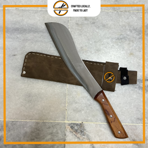 Heavy-Duty Machete/ Local Handcrafted Outdoor Garden Tool with Cover