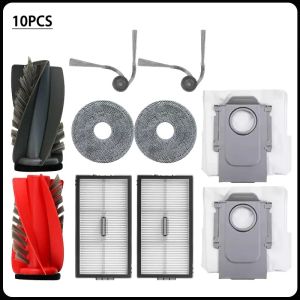Replacement Main Side Brush Mop Cloth Hepa Filter Dust Bag Replacement Roborock Qrevo Edge 2 Robot Vacuum Cleaner Accessories