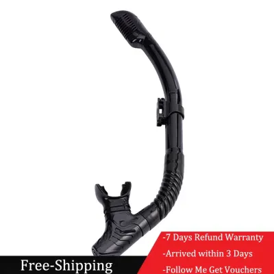 คืนและแลกเปลี่ยนภายใน 7 วัน [มาถึงภายใน 3 วัน] Diving Snorkel Silicone Full Dry Mouthpiece Swimming Underwater Diving Air Tube
