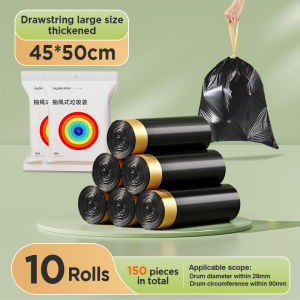 Joybos  S01 9L Capacity Trash Bin with Press-Top Lid |Wall-Mountable/Standing Dual-Use |Rainbow Button & Slim Gap Design  for Bathroom Kitchen Toilet