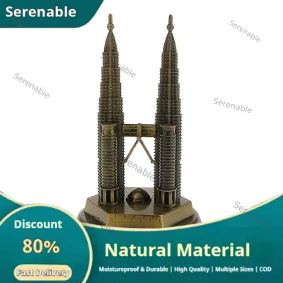 16cm Vintage Model Malaysia Petronas Twin Towers Kuala Lumpur