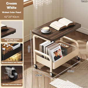 COHF Storage Cart Multi-Purpose Rolling Cart | Rust-Proof Metal Frame Shelves for the Office Kitchen Coffee Tables Bedside Tables Shelves