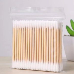 500pcs Double Head Cotton Bud Cotton Swab Lipstick