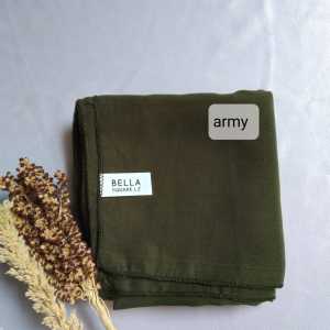 Kerudung Segi Empat BELLA SQUARE Premium Hijab Cantik Kekinian fineHycon Terbaru by Arsyana Ekslusif