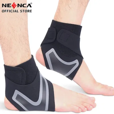 NEENCA Ankle Support (2 Pack) Plantar X Wrap - Compression Ankle Support for Men Women Breathable Neoprene Foot Sleeve | Sore Feet Arch Heel Spur Relief | Running Exercise Basketball