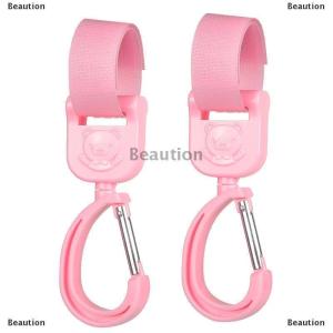 [COD] Beaution 1 2ชิ้นตะขอแขวนรถเข็นสำหรับแขวนรถเข็นสำหรับแขวนโลหะหมีตะขอรถเข็นเด็กและห่วง360องศาคลิปรถเข็นรถเข็นรถเข็น
