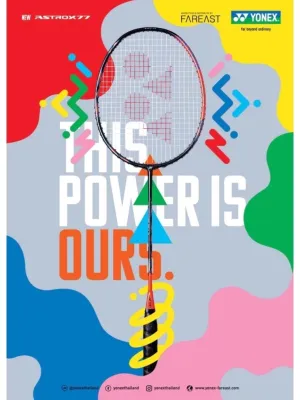 ไม้แบดมินตัน Yonex Astrox 77 Pro ของแท้จากศูนย์ไทย 100 % น้ำหนัก 4U