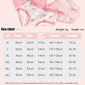4Pcs/Set Cotton Baby Girls Panties Soft Briefs Cute Underpants for 3 4 5 6 7 8 Years Kids Underwear. 