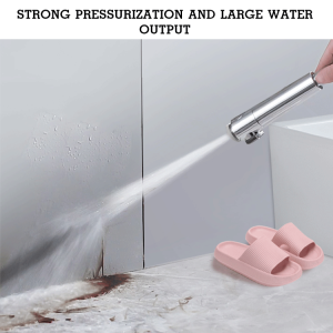 X20110408G Three-Stage Pressure Showerhead for All Year Adults Family Use Universal for Men and Women Water-Saving One-Button Stop Water