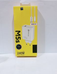 Charger POC0 M5s 240W Power Adapter Fast Charger Quick Charge3.0 Support Fast Charging