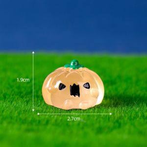 Mô hình chủ đề Halloween dạ quang phát sáng mô hình trang trí tiểu cảnh sen đá terrarium