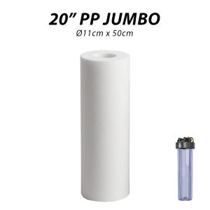 Ready Stock 1inch NPT Copper Inlet&Outlet - 20inch Whole House Big Blue Housing Water Filter 4.5inch x 20"inch