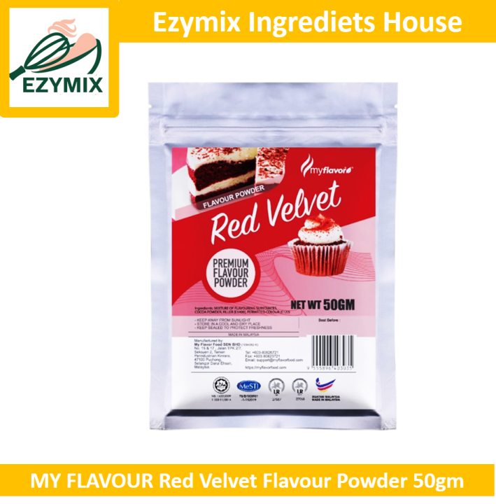 MY FLAVOUR Red Velvet Flavour Powder 50gm | Lazada