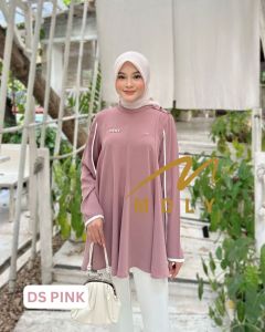 MDLY Baju kemeja atasan wanita/Blouse Polos Wanita/Atasan Blouse Polos Kekinian/Arzha Blouse by MDLY