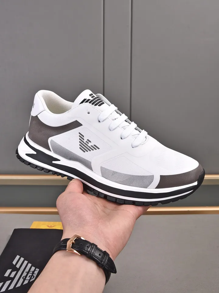 High end Gift Box Original ARMANI New Style Running Shoes for Men