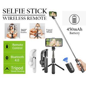 170cm Selfie Stick Tripod Bluetooth Shutter Monopod Detachable Wireless Remote Control Extendable Handheld Holder Portable Stand Handsfree Shutter| DaQueen