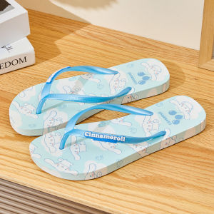 Cute Cartoon Flip-Flops For Women Summer 2026 New Anti-Slip Outdoor Beach Sandals For Women