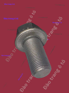 Bu lông vành chậu 145 phi 18 dài phủ bì 51 dùng lắp cho đùm cầu vành chậu EQ145