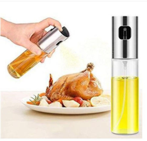 Bình thủy tinh xịt dầu  giấm  nước mắm có vạch đo  100ml tiện lợi -   binh chiet tinh dau Chất Lượng - dụng cụ nhà bếp- Bình Thủy Tinh Đựng Dầu / Giấm Có Vòi Xịt Cho Nấu Nướng - phụ kiên nướng thit