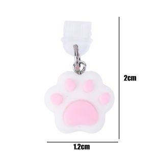 2ชิ้นชิ้นชิ้นจุกกันฝุ่นหัวใจน่ารักไล่ระดับสี USB ชาร์จพอร์ต C-Type C ปลั๊กป้องกันหมวกสามารถใส่ได้กับ IPhone Samsung