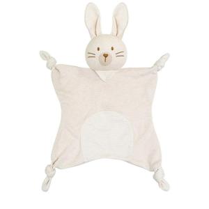 ผ้าห่มสบายเด็กผ้าฝ้าย PP น้ำหนักเบาใช้งานได้หลากหลายของเล่นตุ๊กตามีเสียงแบบพกพาสำหรับผ่อนคลายเปลสำหรับรถเข็นเด็ก