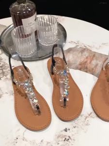Summer Outdoor Perforated Shoes For Women Embroidered Thick-Soled Couple Style Niche Design Slippers And Sandals Dual-Use Beach Shoes Trendy