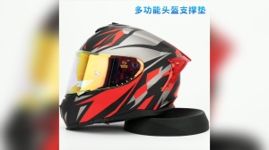 Black Plastic Full-Sized Helmet/Headwear Display Stand Motorcycle Helmet Service Pad Donut Ring