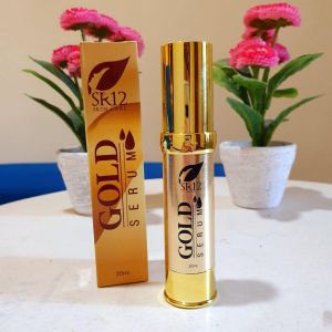 Serum Gold by SR12 Serum yang di rekomendasikan untuk penuaan dini antianging flek hitam kusam dll.