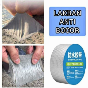 Lakban Aluminium Foil Waterproof 3M Anti Bocor Super Kuat Isolasi Atap Genteng Asbes Seng