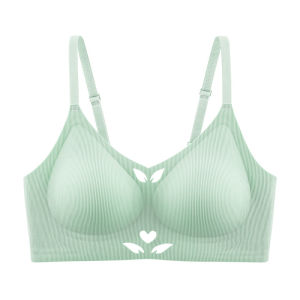 Maniyun 山茶花香氛 Seamless Jelly Bra Thin Cup Soft Support Push Up Adjustable Comfort Wireless Bra Lingerie