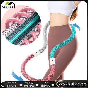 【Vodool】Weighted Spring Circle Sports Hoops Waist Trainer for Waist Slimming