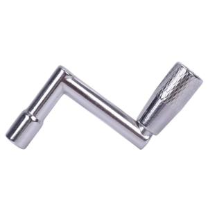 Drum Tuning Key Adjusting Wrench Silver Metal Z-shaped T-shaped Square Hole Wrench Percussion Instrument Accessory Tool