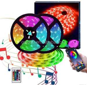 Led Light Strip Bluetooth 5050 strips with App Phone IR Remote Waterproof RGB Color Waterproof