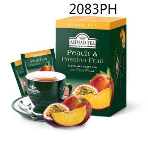 ❦Imported British Yaman tea AHMAD peach  passion fruit black tea 20 bags English fruit tea bag tea bag❊