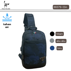 JUAL❗❗SLING BAGpolo milano88379-12inMODEL terbaru tas bisa dipindah kanan kiri