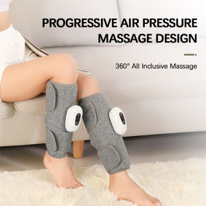 Agdoad Electric Leg Massager Wireless 3 Modes Arm Calf Air Pressure Massage Relieve Muscle Soreness Leg Slimming Varicose Veins Therapy Machine