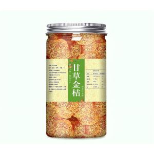 Local Sellers甘草金桔 冰糖金桔 蜜饯果干零食 Licorice Kumquat Rock Sugar Kumquat Lung-moistening and Cough-relieving Candied Dried Fruit