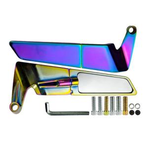 การดัดแปลงรถจักรยานยนต์อุปกรณ์เสริม Kaca Spion Motor ปีกปรับได้กระจกด้านข้างเปลี่ยน