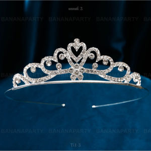 มงกุฎนางงาม มงกุฎเพชร มงกุฎ มงกุฏคริสตัล ที่คาดผม tiara crown