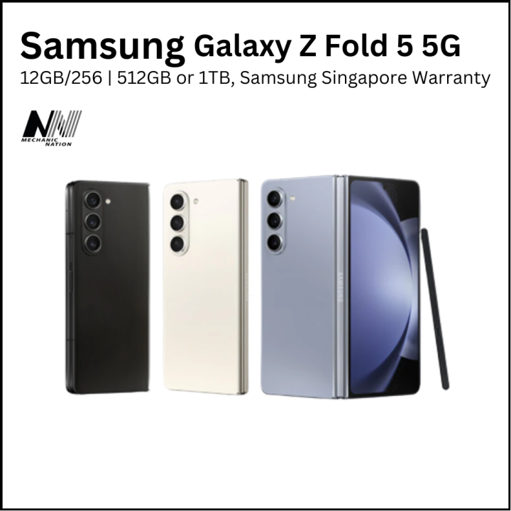 Samsung Z Fold 5 5G Z Fold 4 5G Z Fold 3 1 Year local warranty