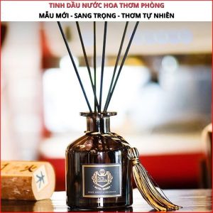 Tinh Dầu Thơm Phòng 50ml – Khuếch Tán Que Mây Cao Cấp Khử Mùi Ẩm Mốc Thư Giãn Spa Phòng Ngủ & Khách