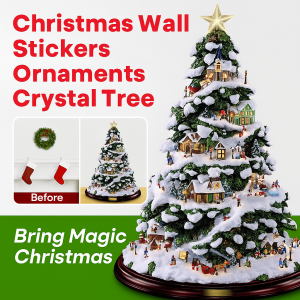 Christmas Wall Stickers Decorations Window Glass Christmas Decor Window Stickers Christmas Home Decor