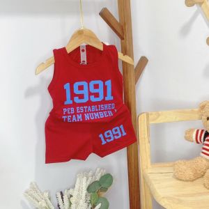 BỘ QUẦN ÁO BA LỖ DỄ THƯƠNG CHO BÉ