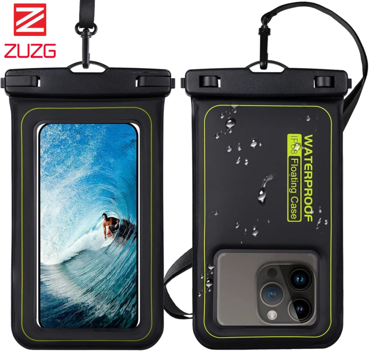 ZUZG Pack Waterproof Phone Pouch, 7