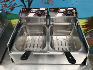 Bếp chiên nhúng bếp chiên nhúng điện 2 ngăn