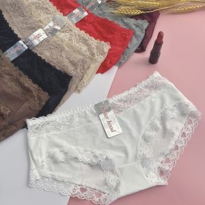 Quần lót nữ phối ren đẹp mềm mại Sisterhood 9836 hàng thái lan - Form L